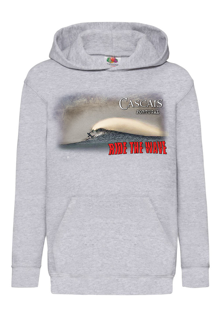 Sweatshirt Kids Ride the Wave Cascais