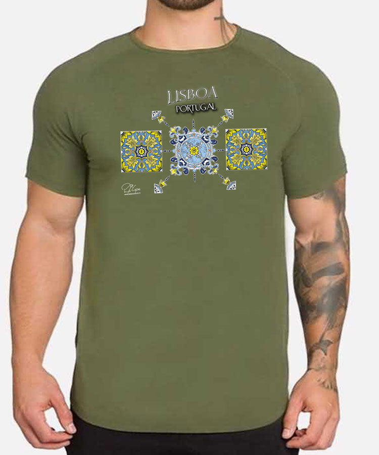 T-shirt Trilogia do Azulejo Lisboa