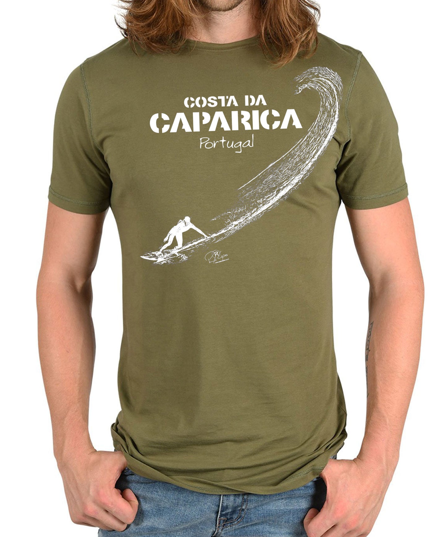 T-shirt Surf Costa da Caparica