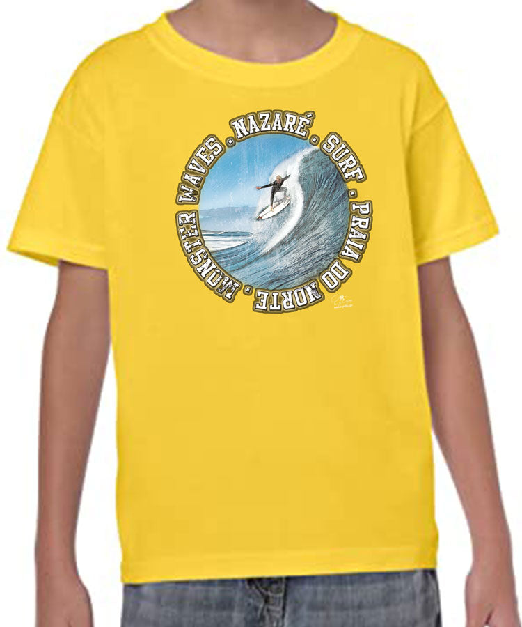 T-shirt Kids Monster Waves 2 Nazaré