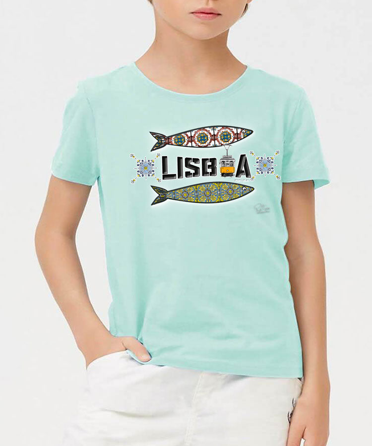 T-shirt Kids 2 Sardinhas Lisboa