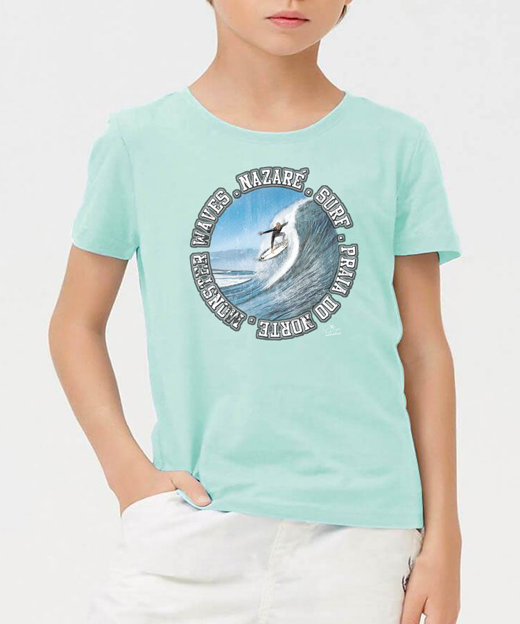 T-shirt Kids Monster Waves 2 Nazaré