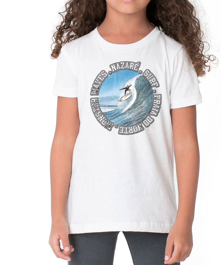 T-shirt Kids Monster Waves 2 Nazaré