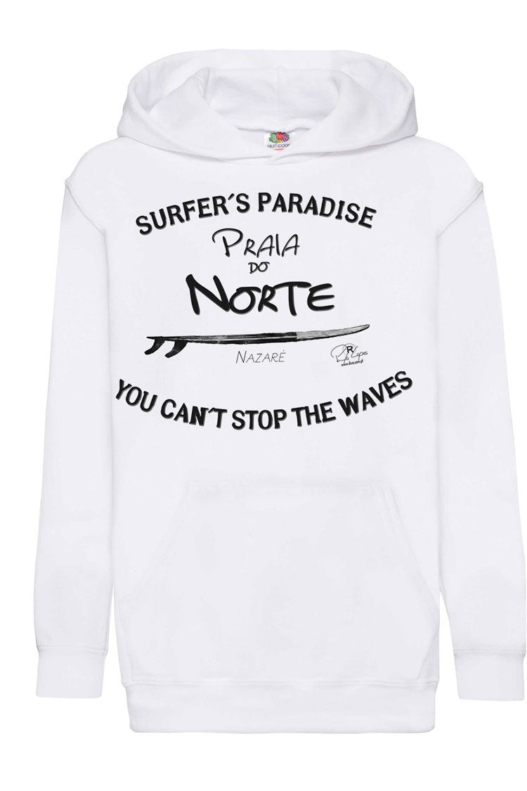 Sweatshirt Kids You Can't Stop the Waves Nazaré