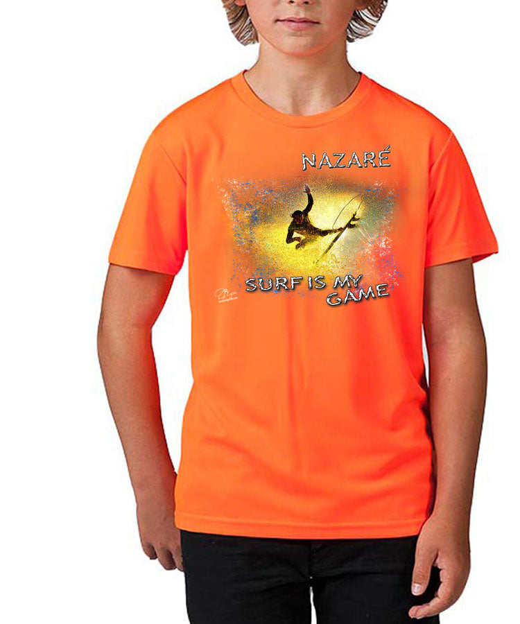 T-shirt Kids Surf is My Game Nazaré