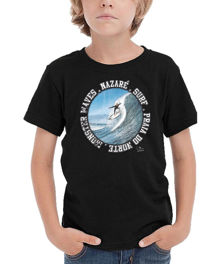 T-shirt Kids Monster Waves 2 Nazaré