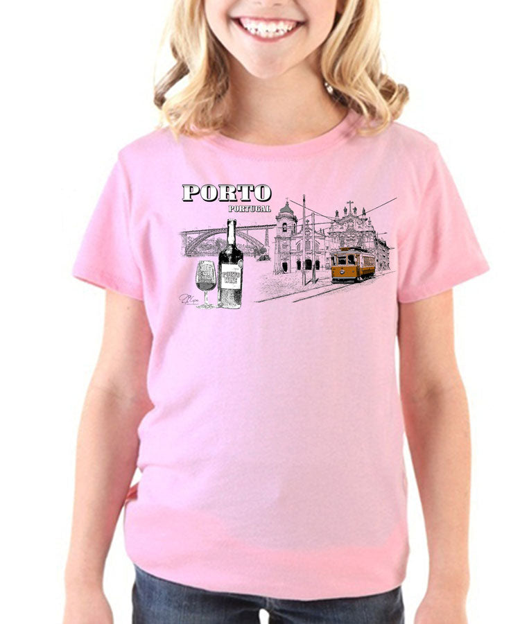 T-shirt Kids Monumentos Porto