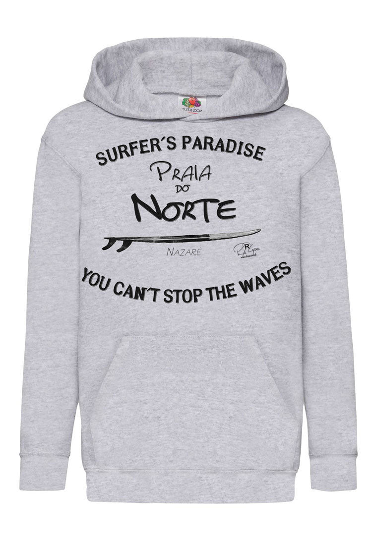 Sweatshirt Kids You Can't Stop the Waves Nazaré