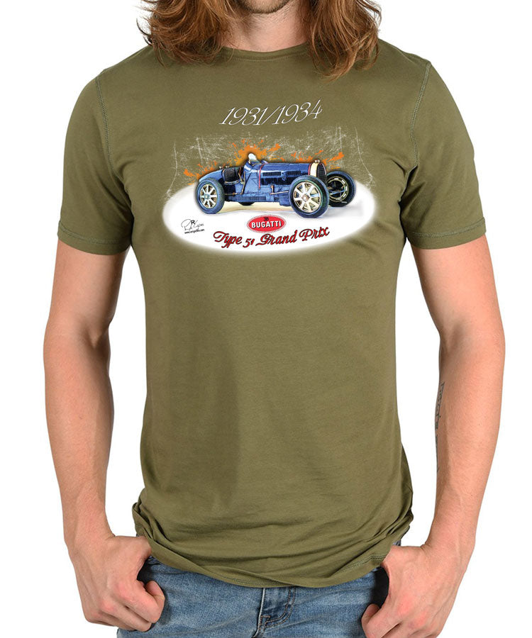 T-shirt Bugatti Type 51