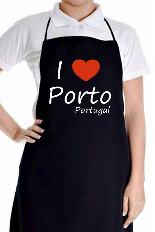 Avental I Love Porto
