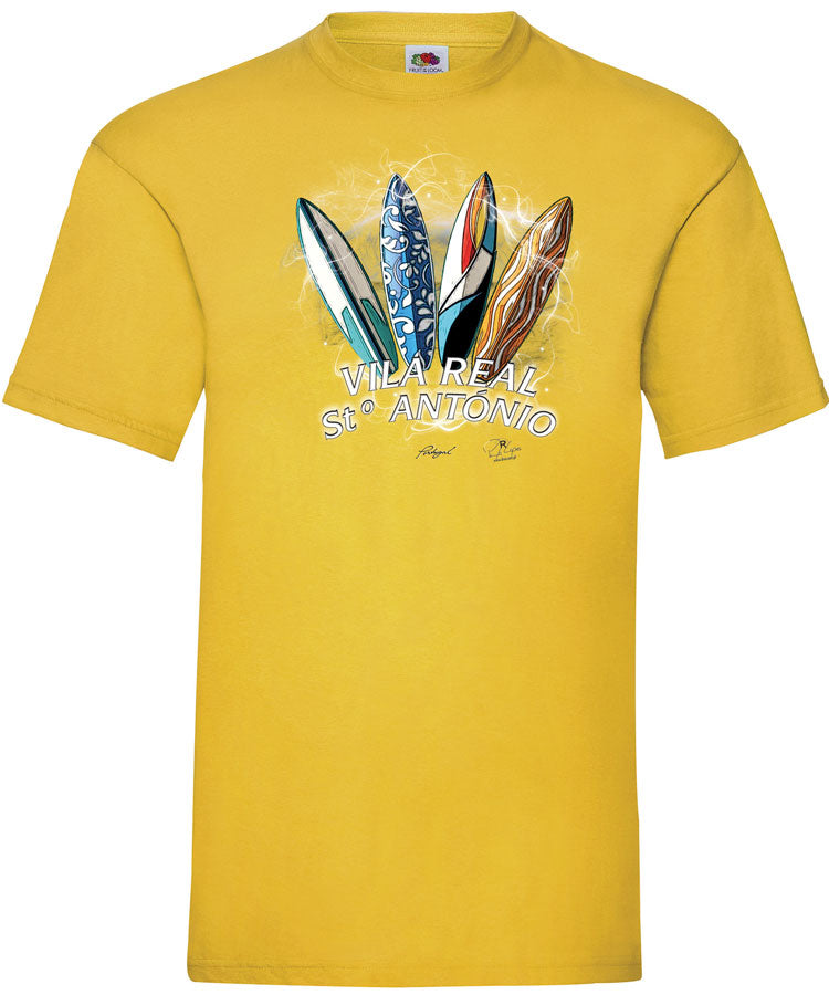 T-shirt Surfboards Vila Real Stº António