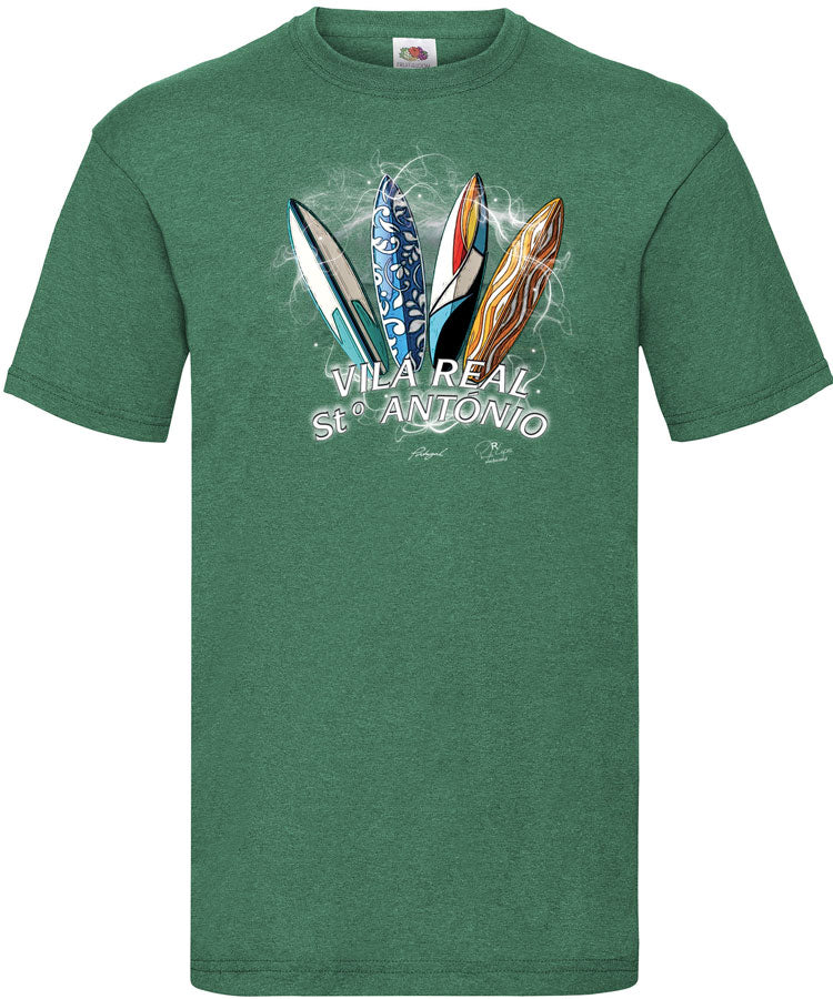 T-shirt Surfboards Vila Real Stº António