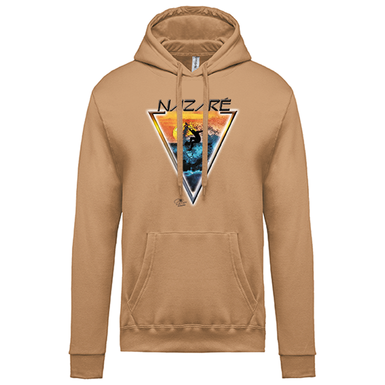 Sweatshirt Kariban com Capuz Sunset Nazaré