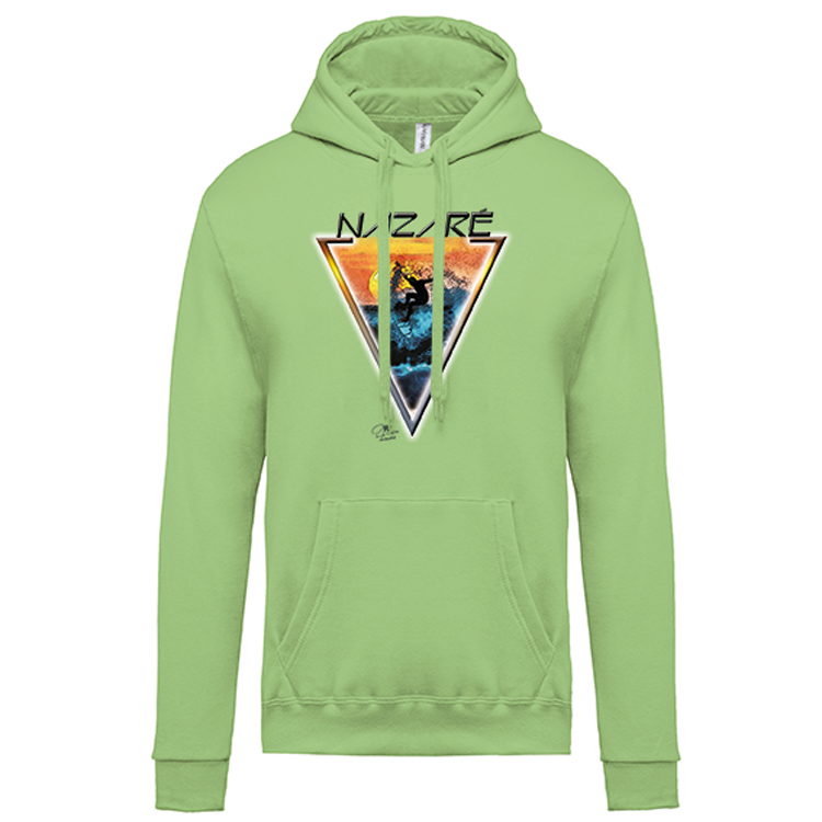 Sweatshirt Kariban com Capuz Sunset Nazaré