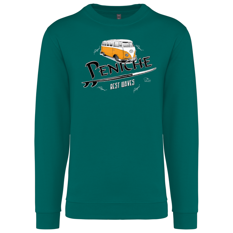 Sweatshirt Kariban sem Capuz Pão de Forma Peniche