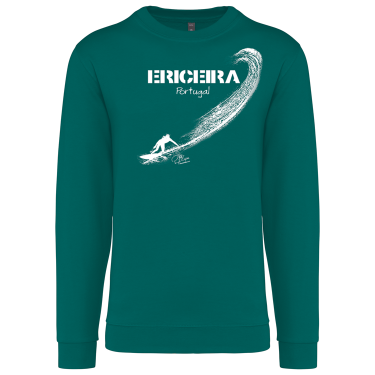 Sweatshirt Kariban sem Capuz Surf Ericeira