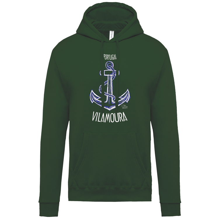 Sweatshirt Kariban com Capuz Âncora Vilamoura