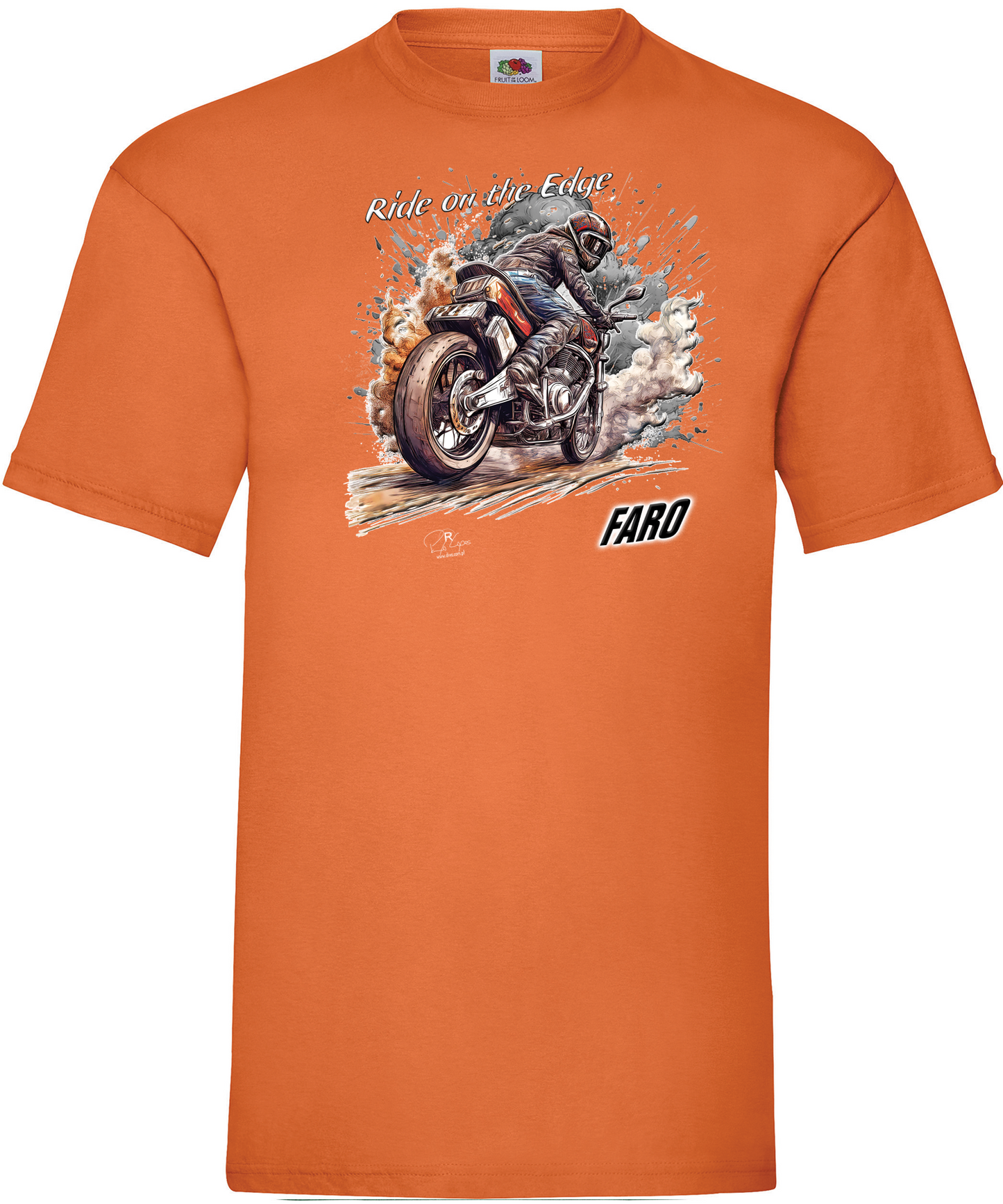 T-shirt Ride on the Edge Faro