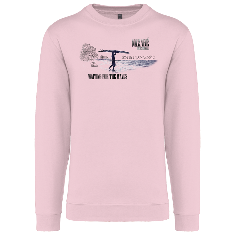 Sweatshirt Kariban sem Capuz Praia do Norte