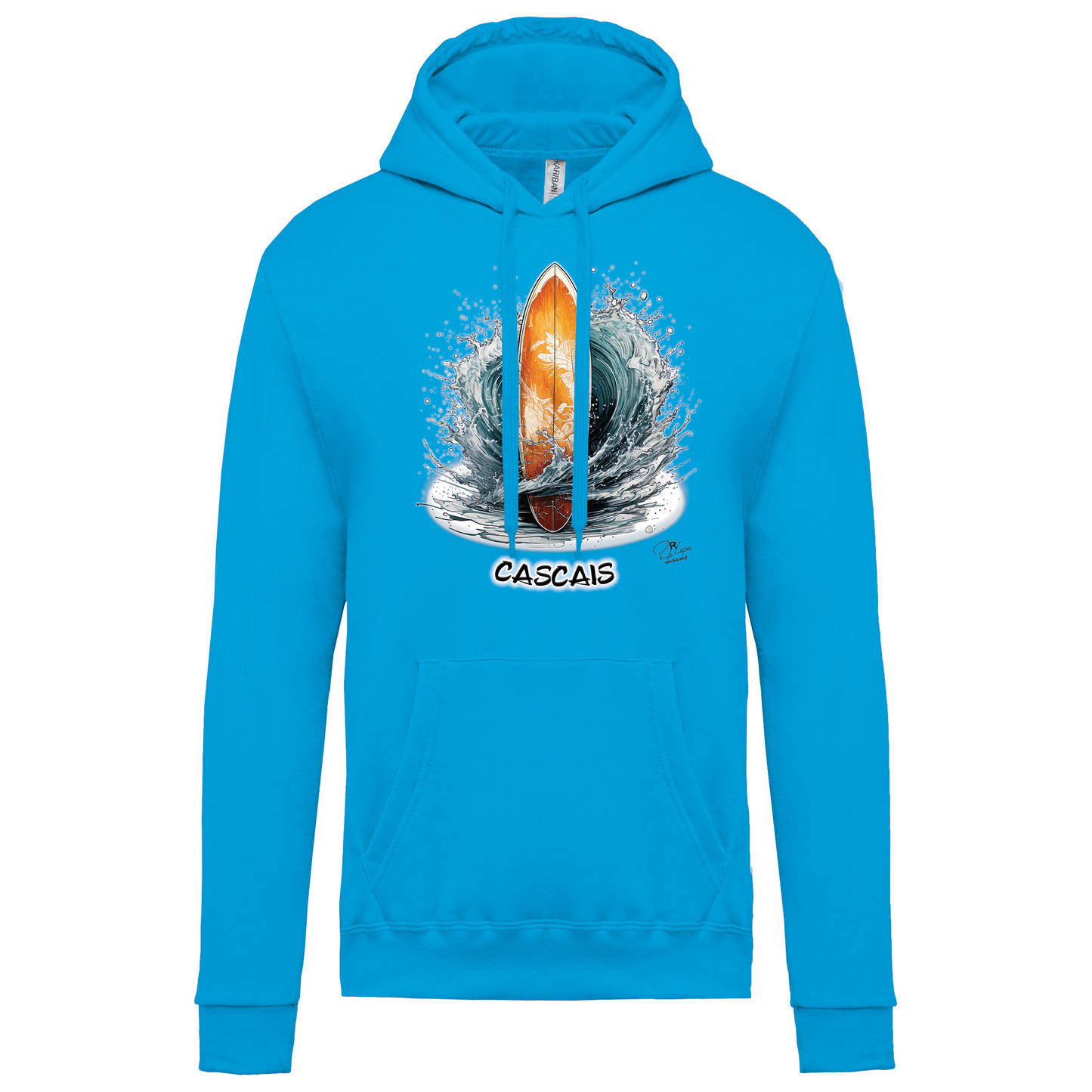 Sweatshirt Kariban com Capuz Prancha Cascais