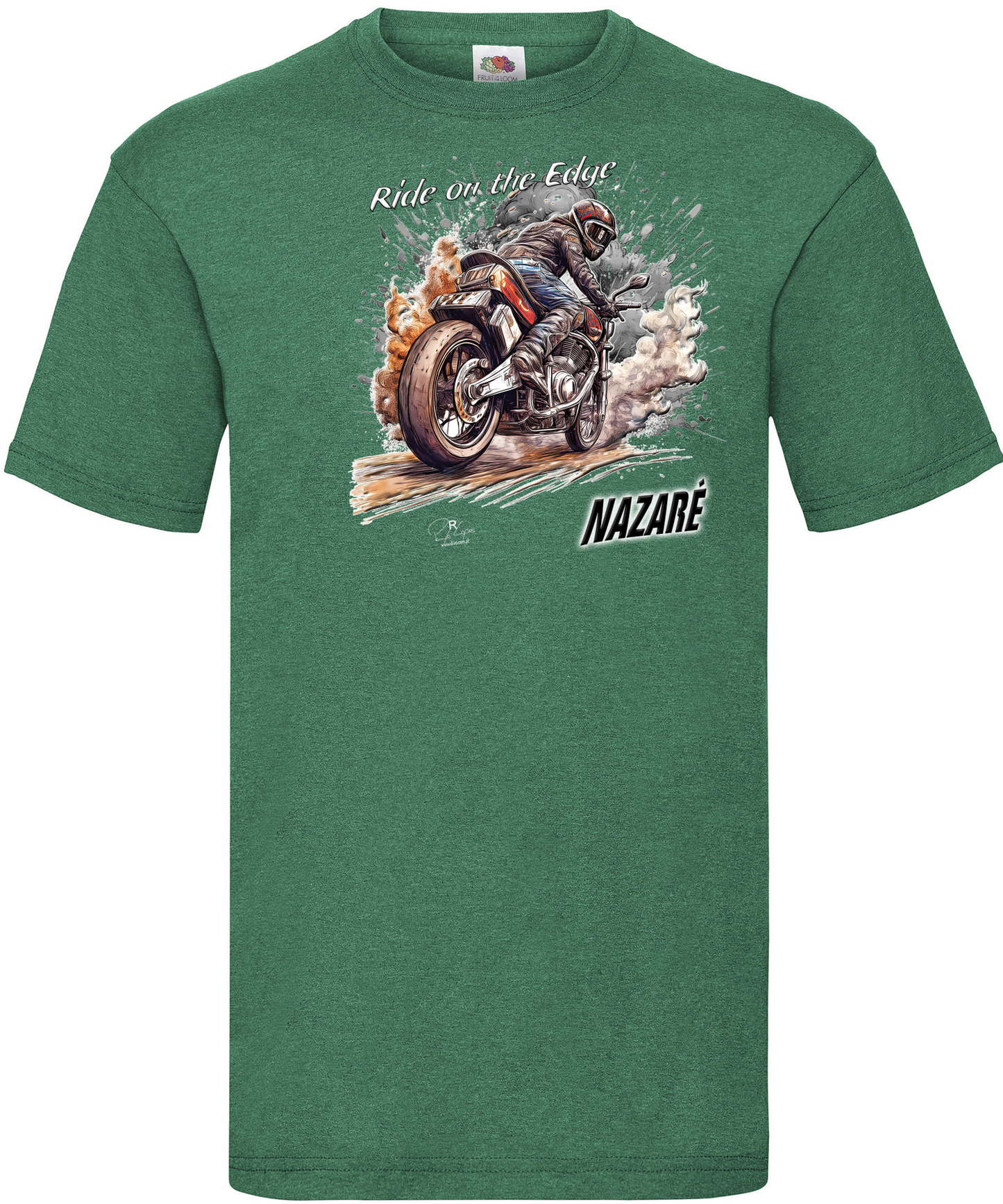 T-shirt Ride on the Edge Nazaré