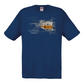 T-shirt Fruit of the Loom, Original 145g, Carmo