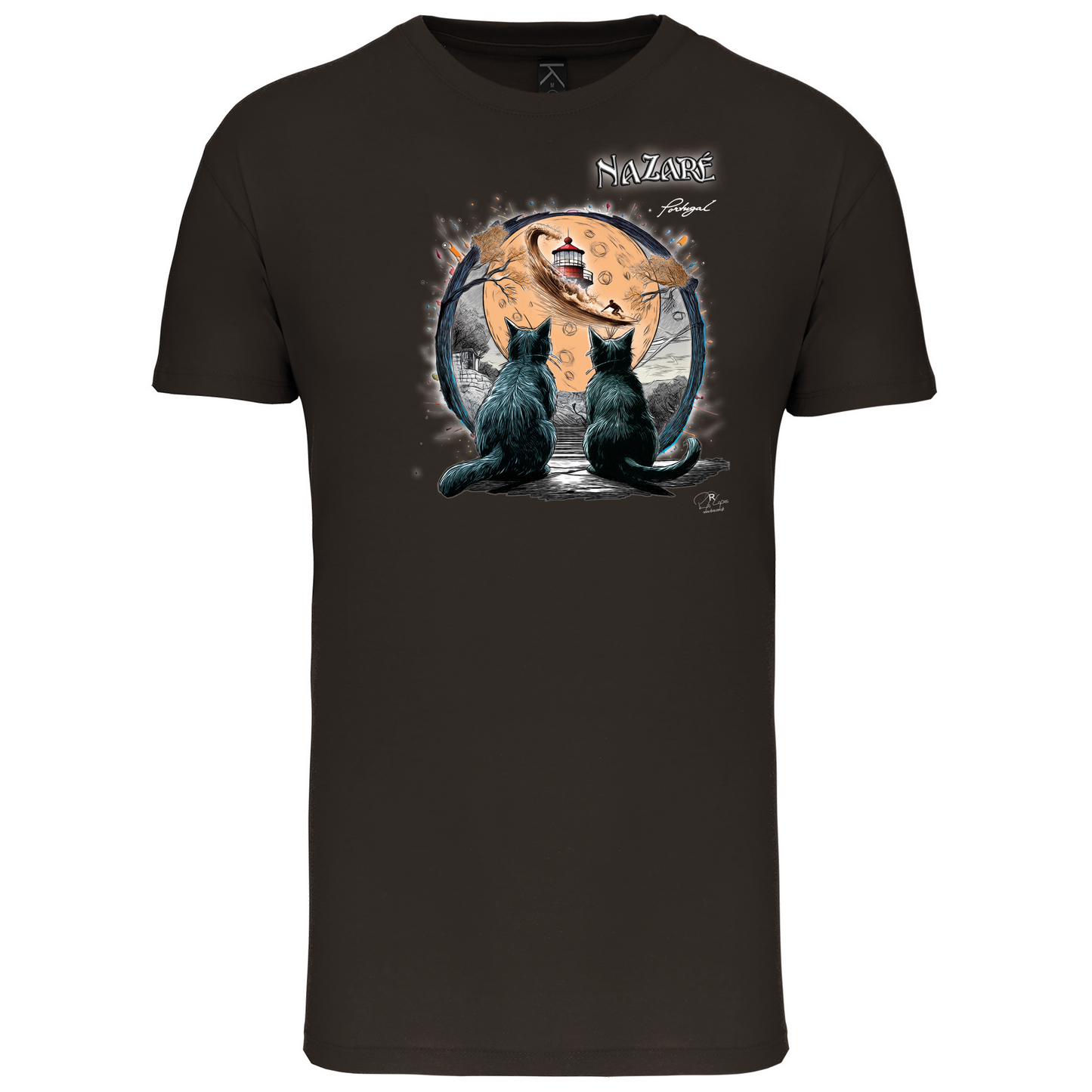 T-Shirt Algodão Biológico Luar Nazaré