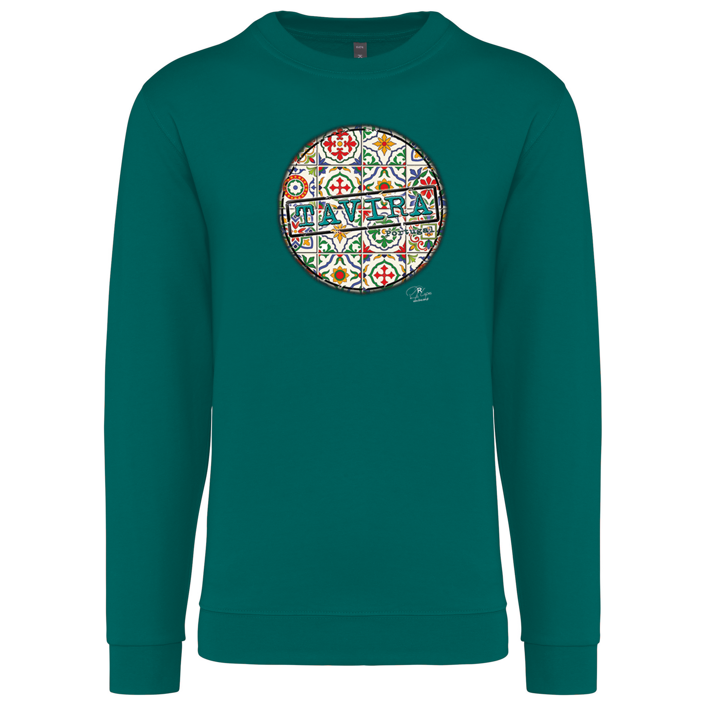 Sweatshirt Kariban sem Capuz Pin Tavira