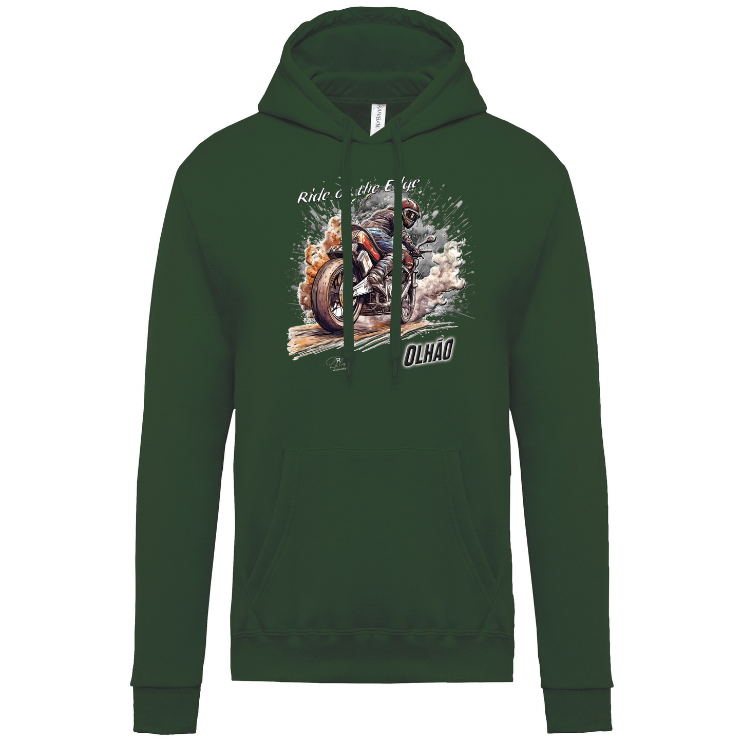 Sweatshirt Kariban com Capuz Ride on the Edge Olhão