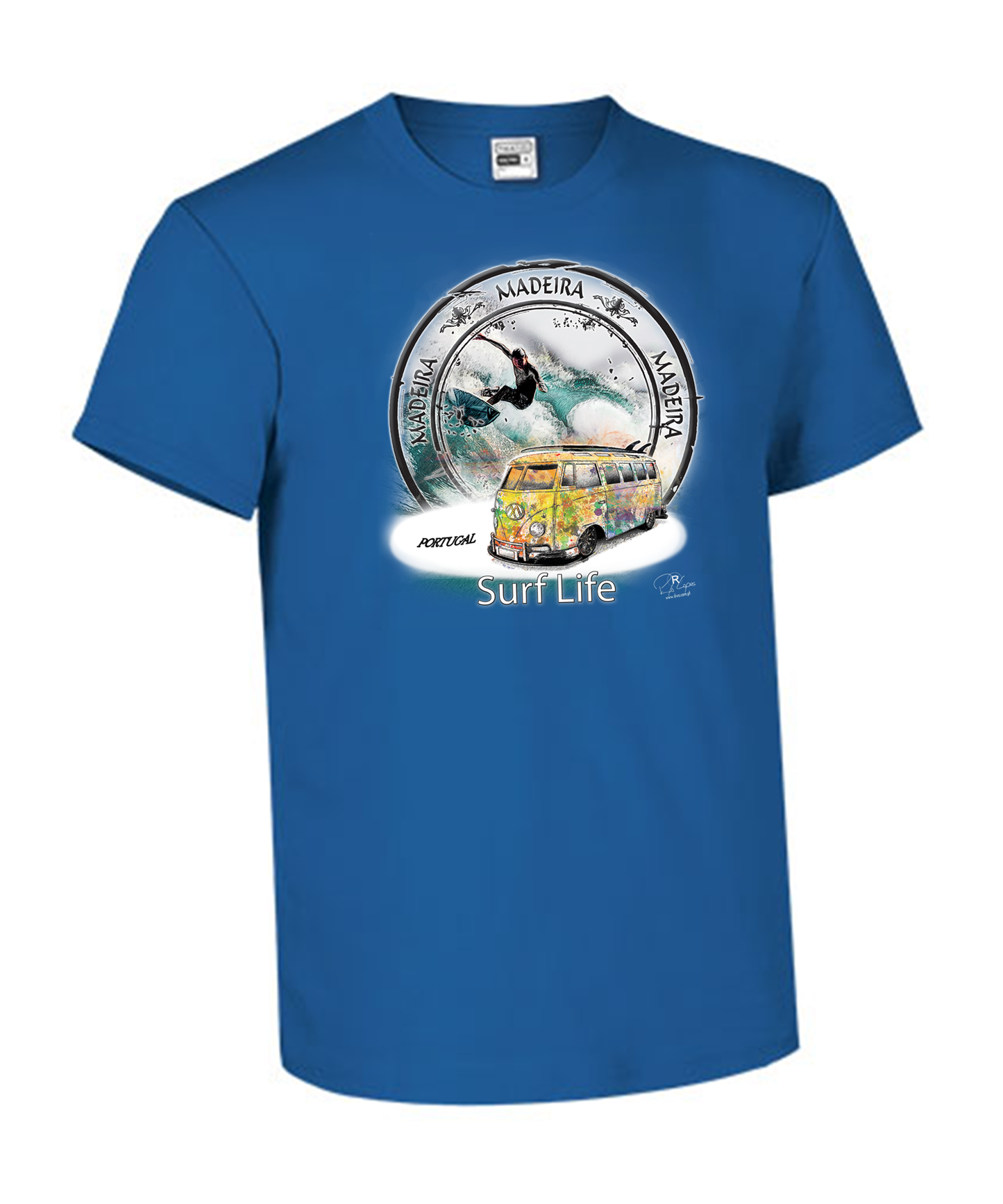 T-shirt Kids Surf Life Ilha da Madeira