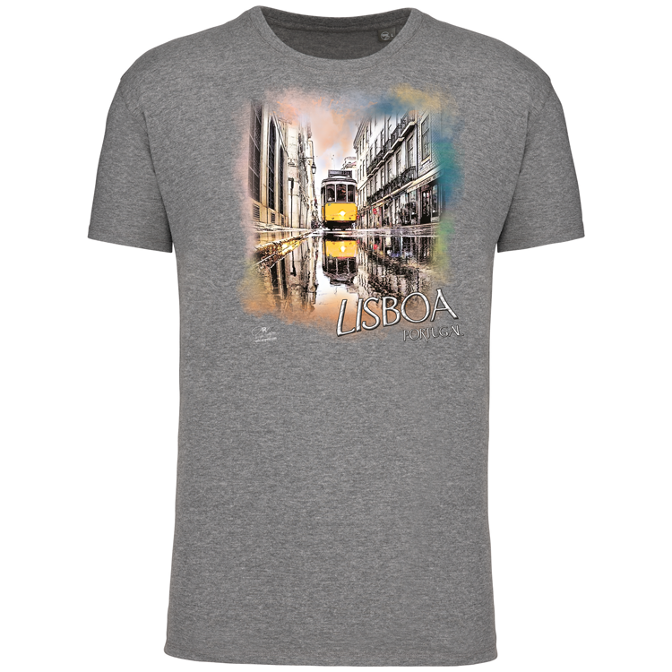 T-Shirt Algodão Biológico Espelho Lisboa