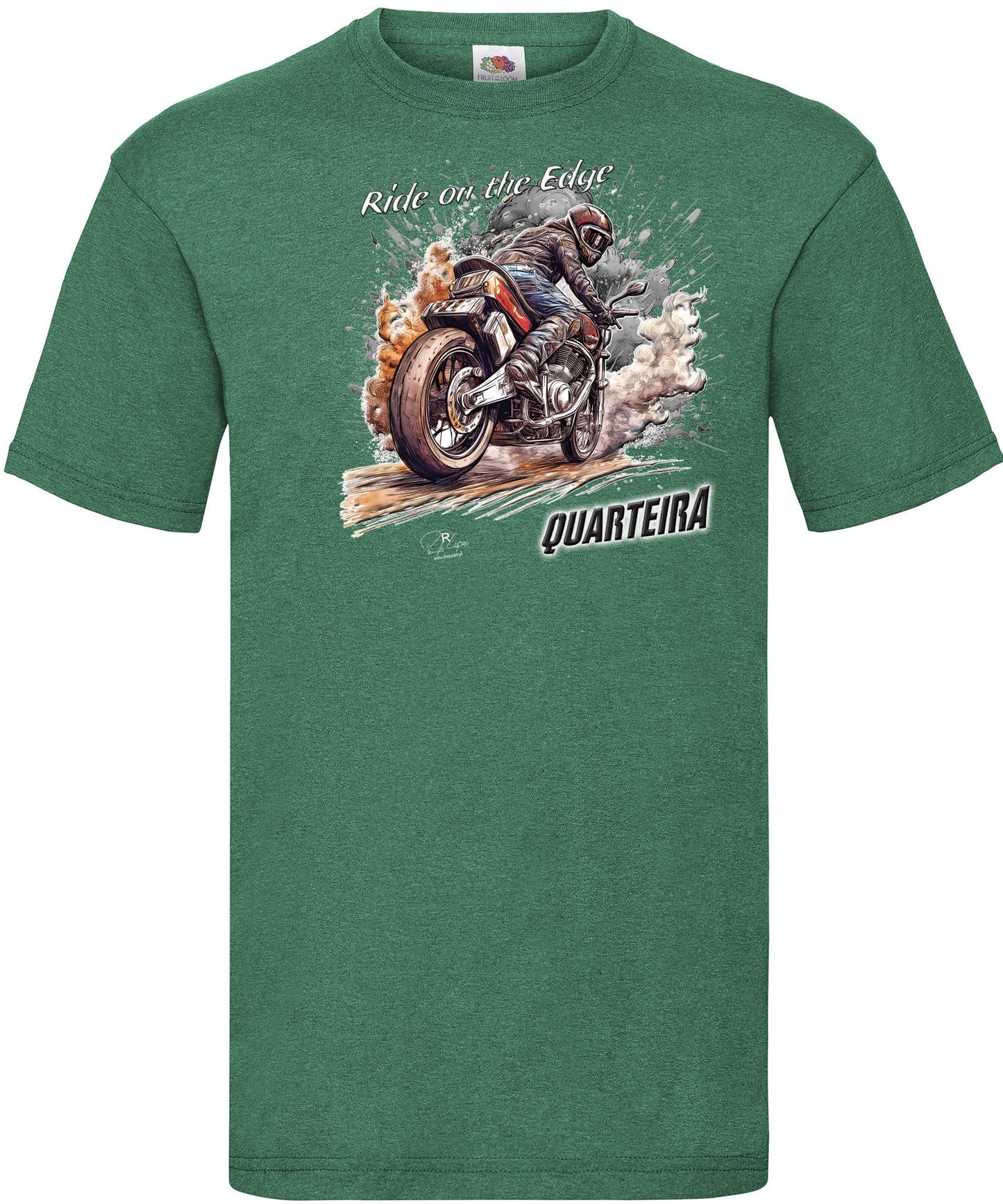 T-shirt Ride on the Edge Quarteira