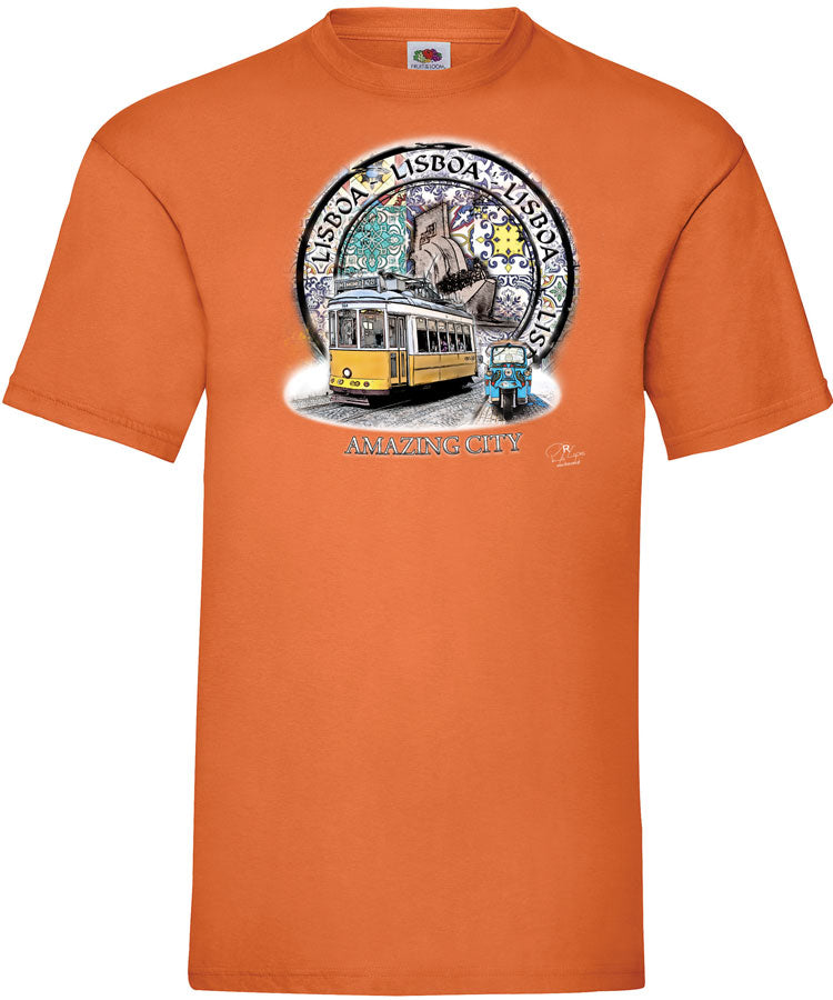 T-shirt Amazing City Lisboa