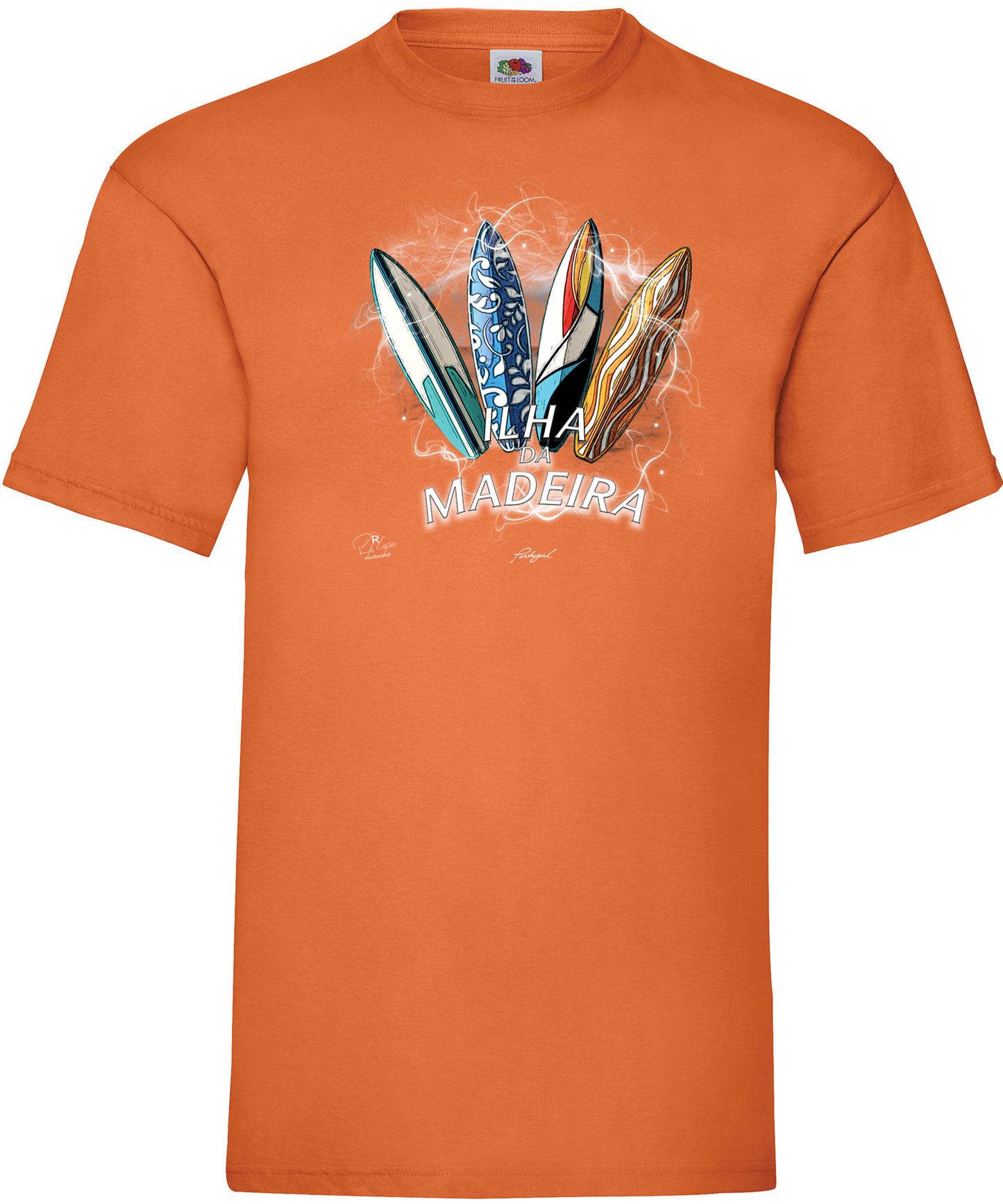 T-shirt Surfboards Ilha da Madeira