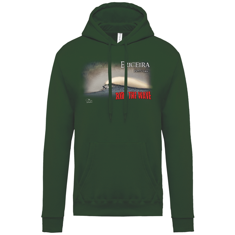 Sweatshirt Kariban com Capuz Ride the Wave Ericeira