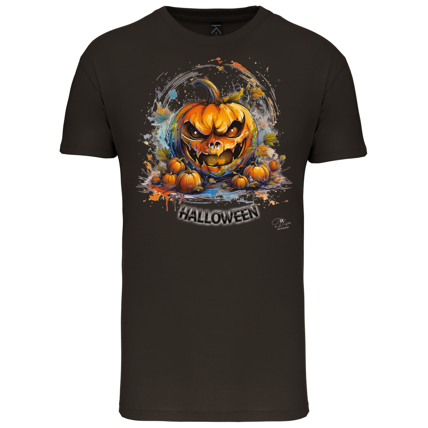 T-Shirt Algodão Biológico Abóbora