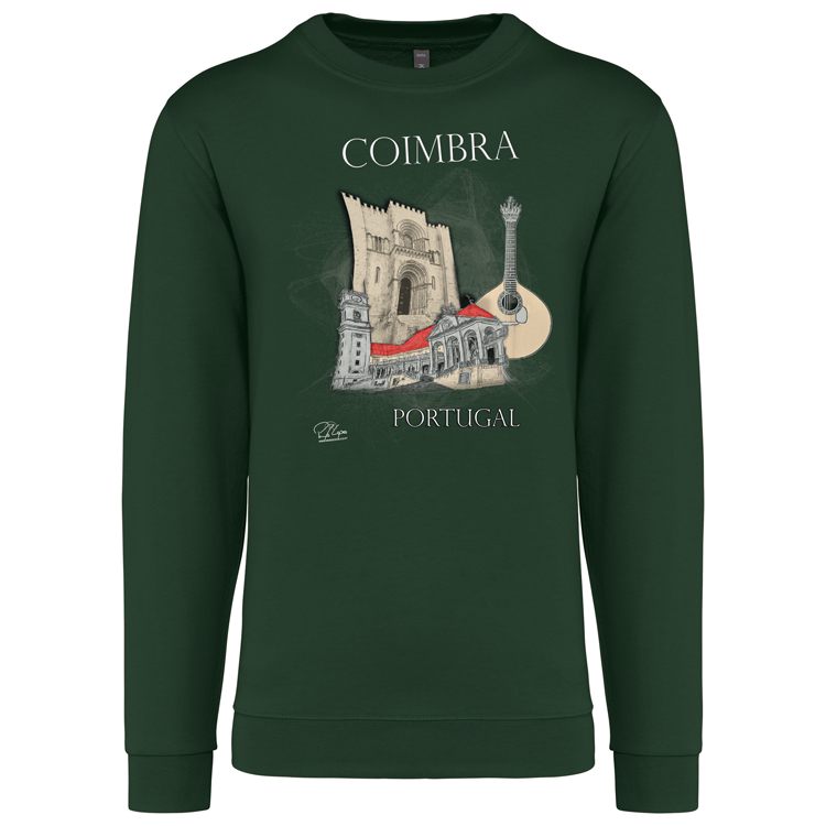 Sweatshirt Kariban sem Capuz Sé de Coimbra