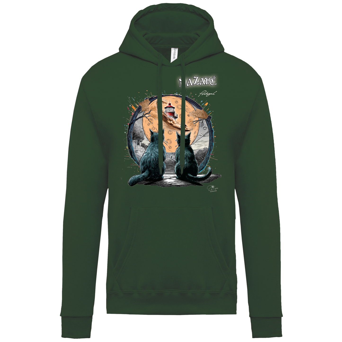 Sweatshirt Kariban com Capuz Luar Nazaré