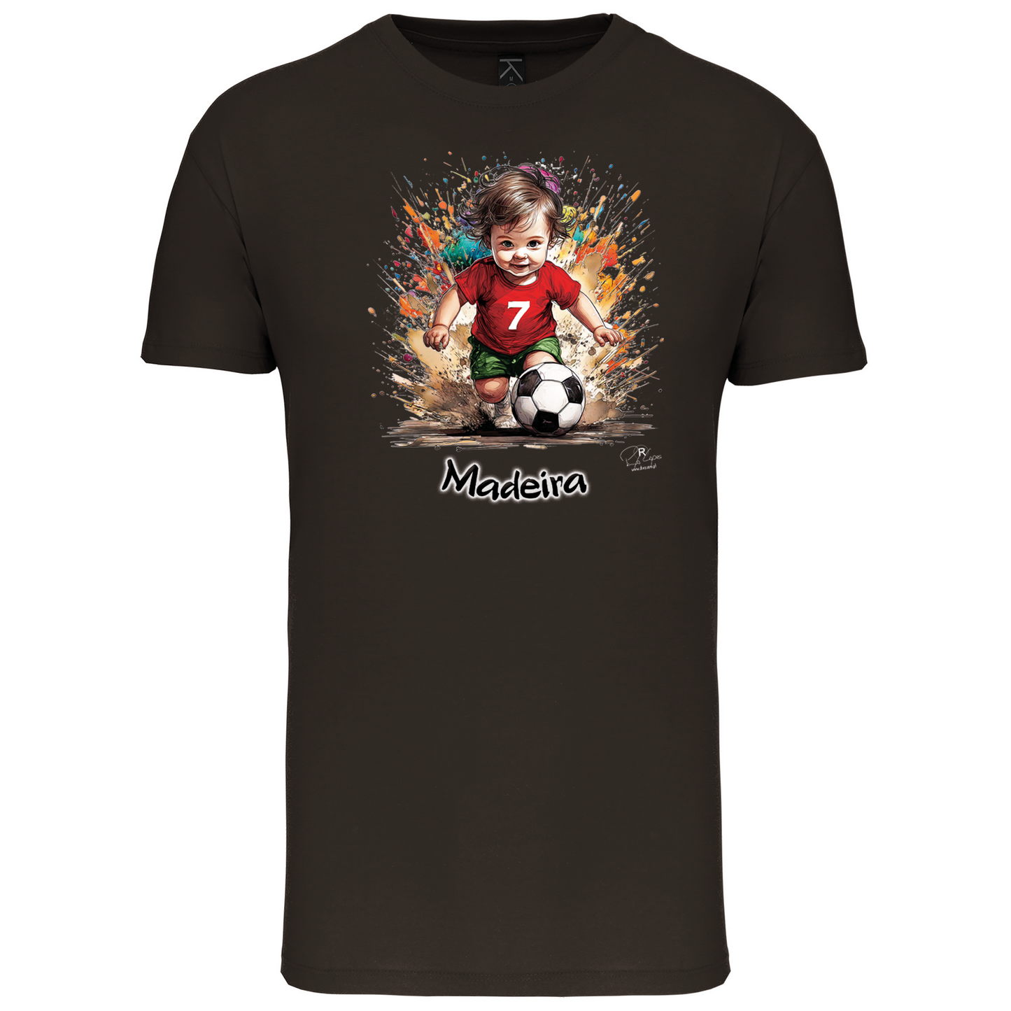 T-Shirt Algodão Biológico 7 Madeira