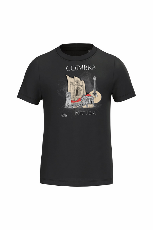 T-shirt de Criança Kariban Sé de Coimbra