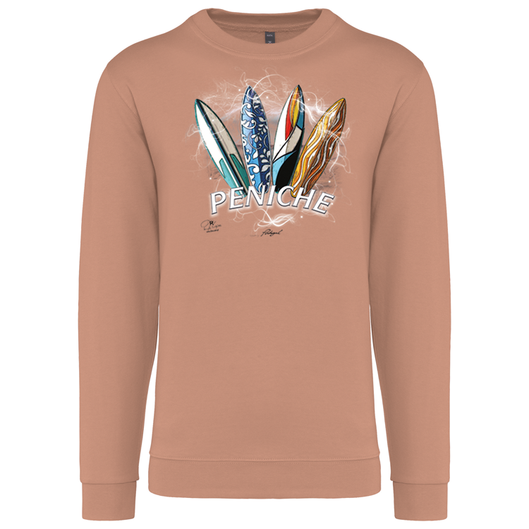 Sweatshirt Kariban sem Capuz Surfboards Peniche