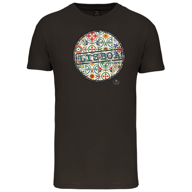 T-Shirt Algodão Biológico Pin Lisboa