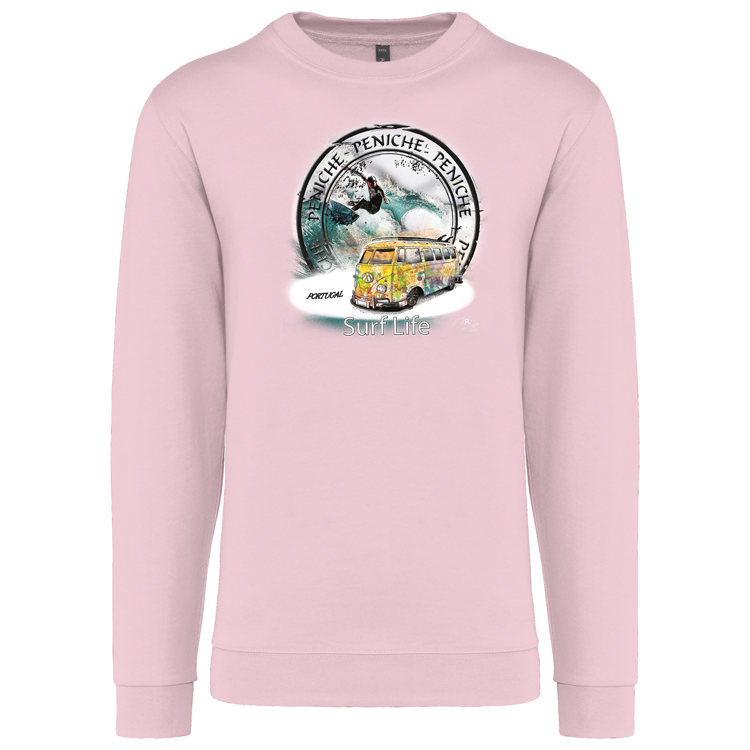 Sweatshirt Kariban sem Capuz Surf Life Peniche
