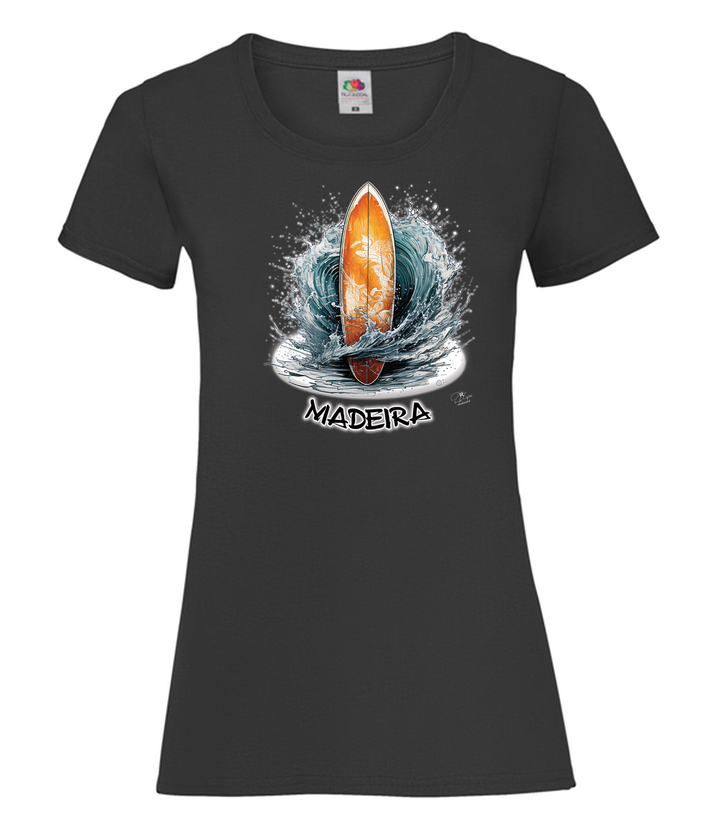 T-shirt Senhora Prancha Madeira