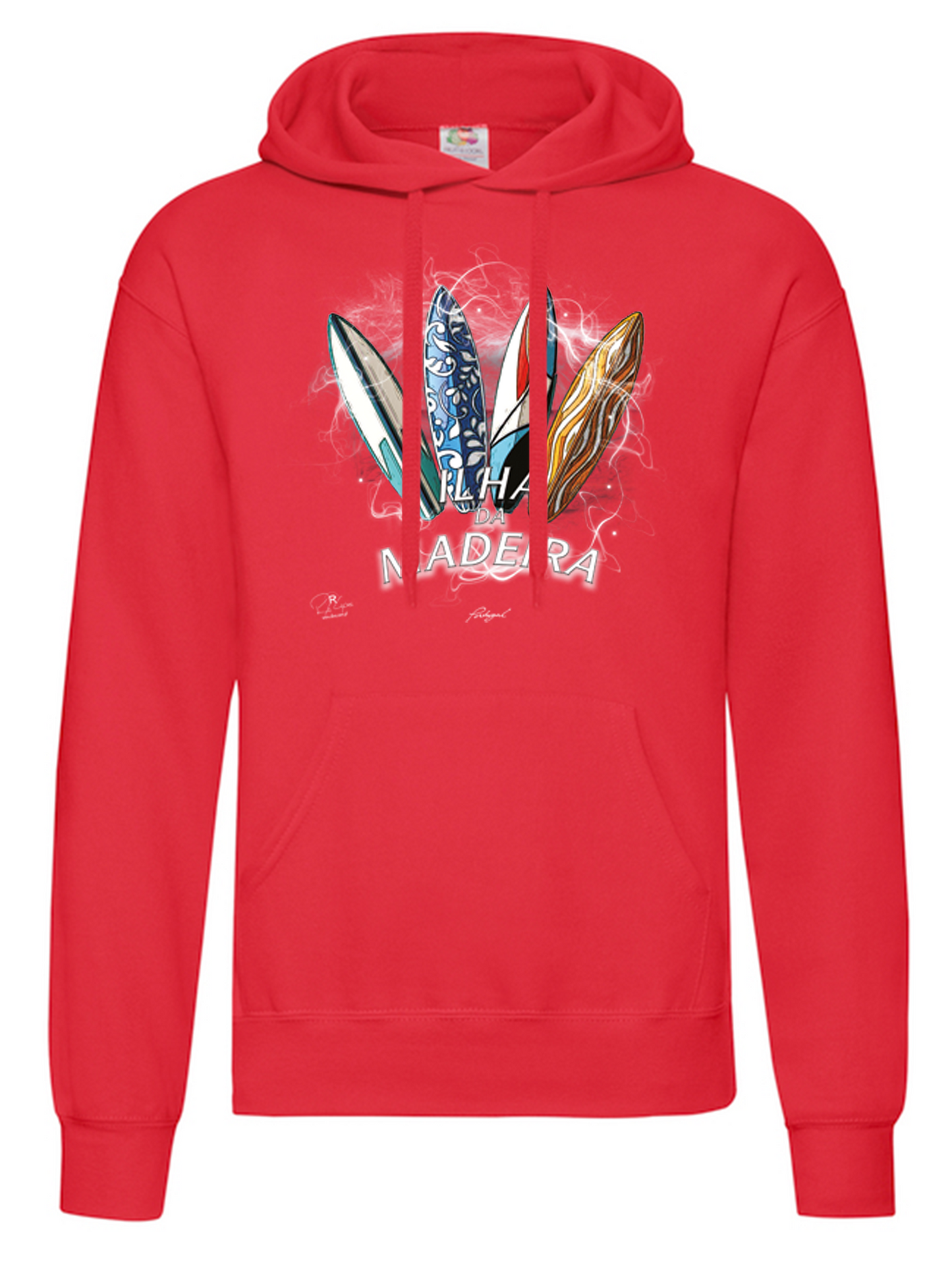 Sweatshirt Surfboards lha da Madeira