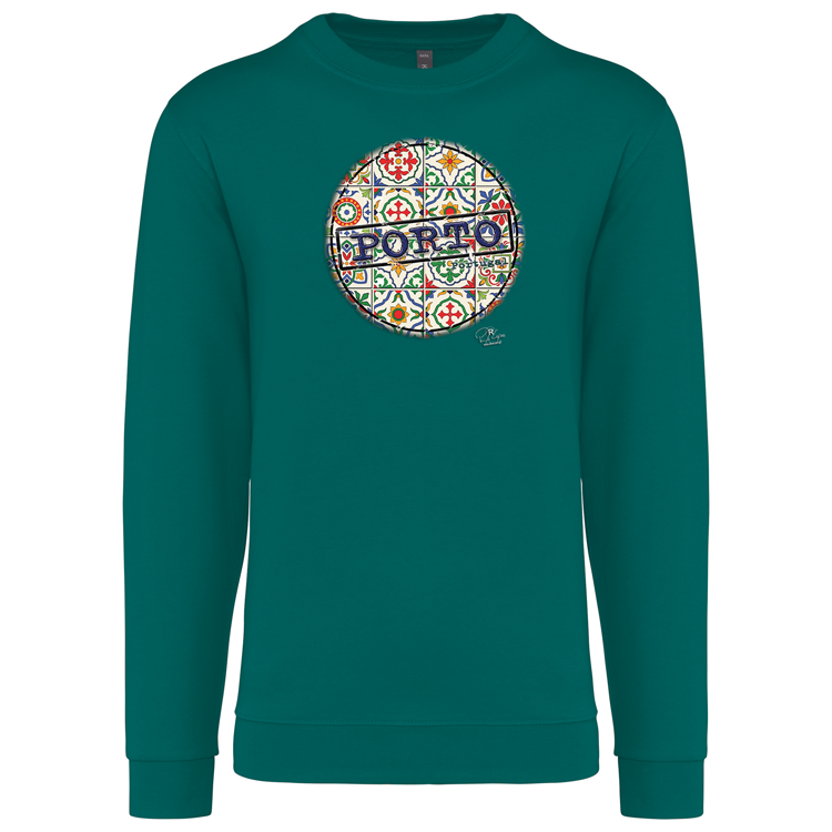 Sweatshirt Kariban sem Capuz Pin Porto