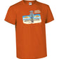 T-shirt Kids Pegadas Monte Gordo