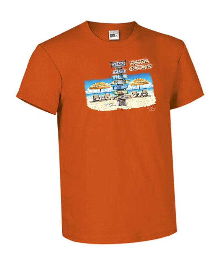 T-shirt Kids Pegadas Monte Gordo