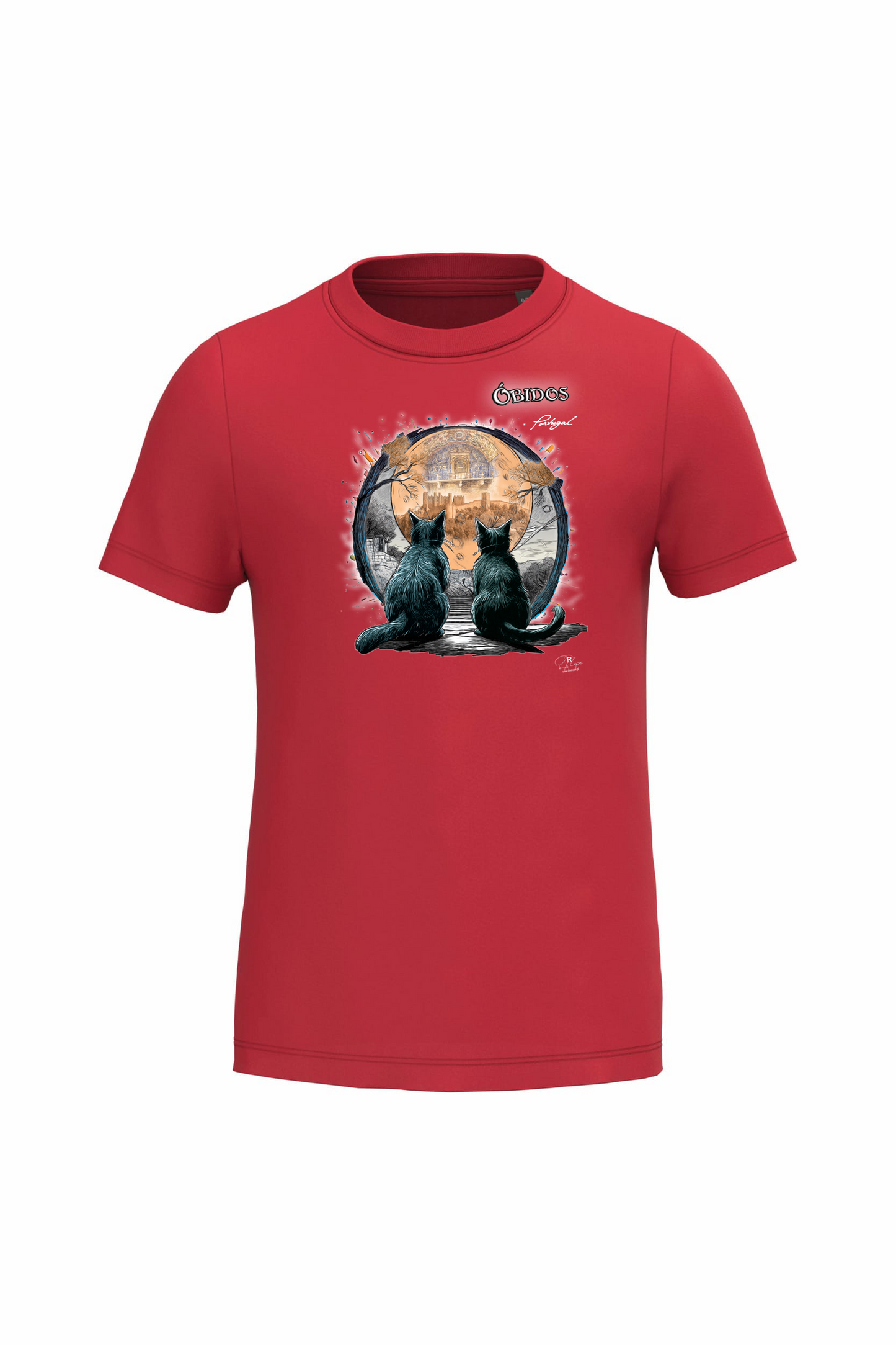 T-shirt de Criança Kariban Luar Óbidos