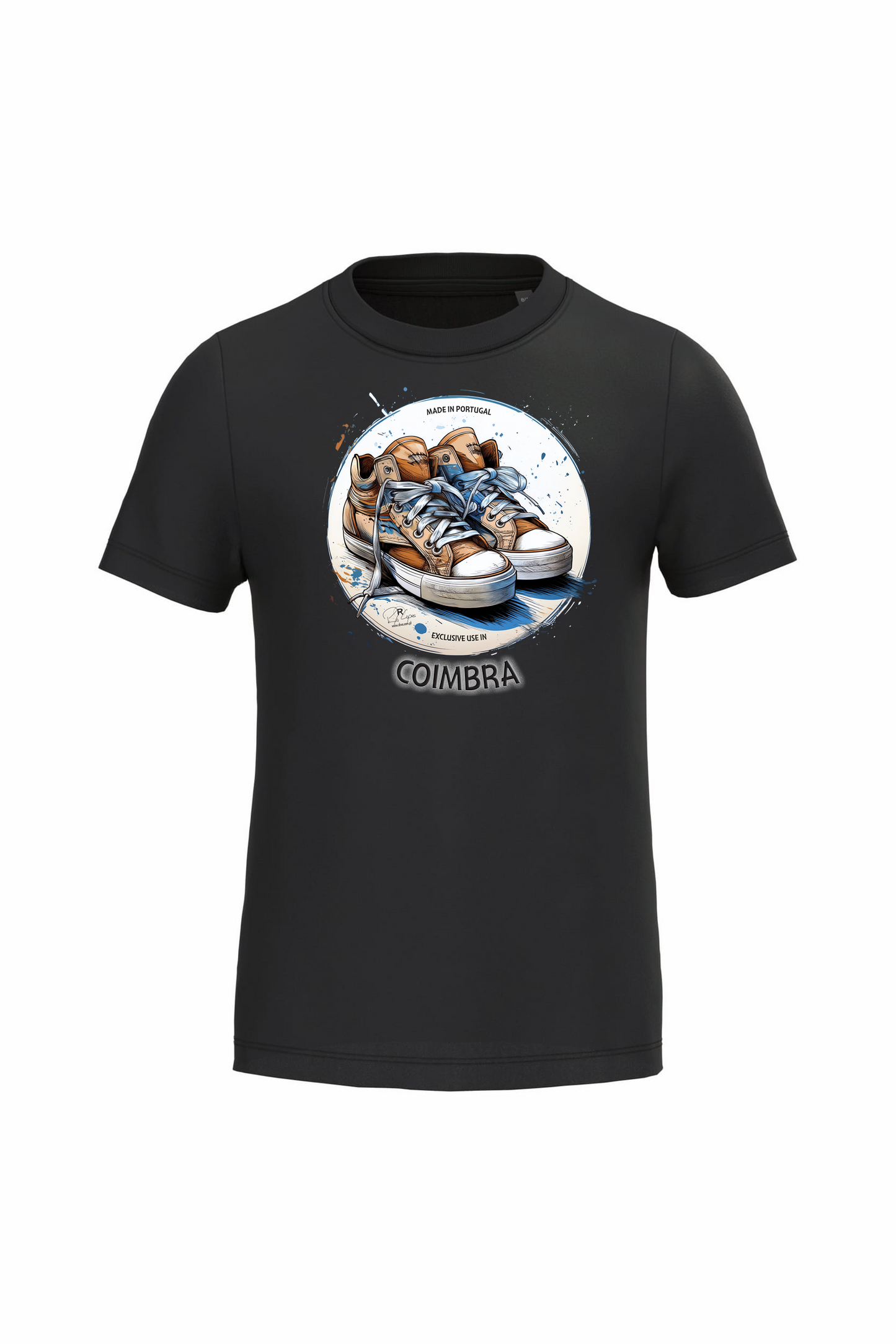 T-shirt de Criança Kariban Exclusive Coimbra